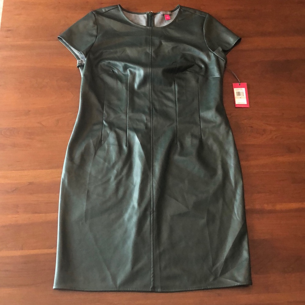Vegan Leather Dress
